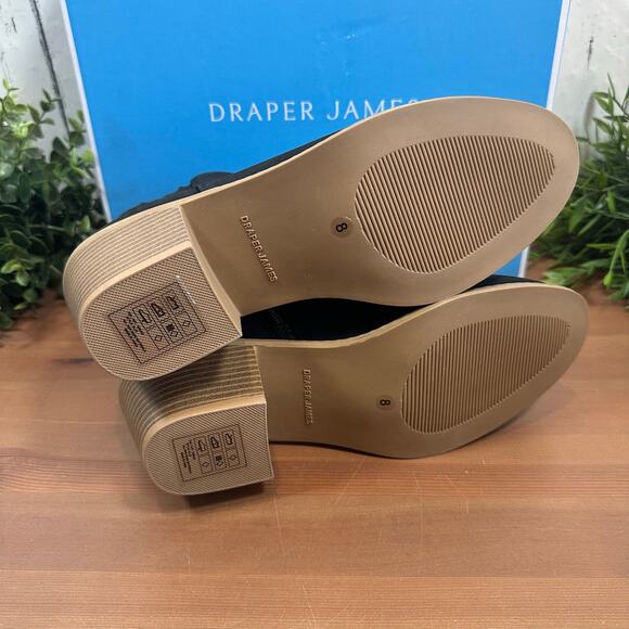 Draper James Women's Elle Chelsea Black Boots Size 8 - Picture 7 of 7